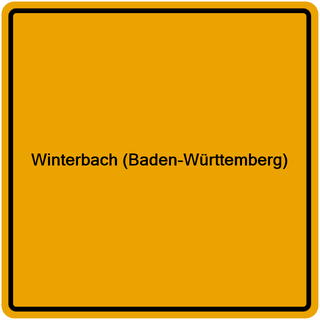 Einwohnermeldeamt24 Winterbach (Baden-Württemberg)